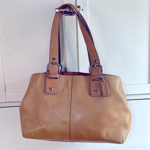 Coach K0820-F13110 Tan Hobo/Tote